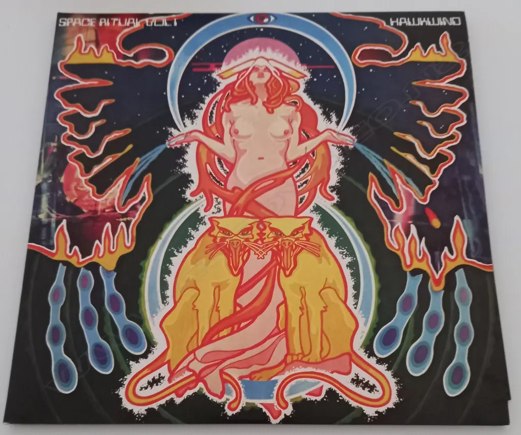 Hawkwind, Space Ritual (Double album, blue vinyl) Image 1++